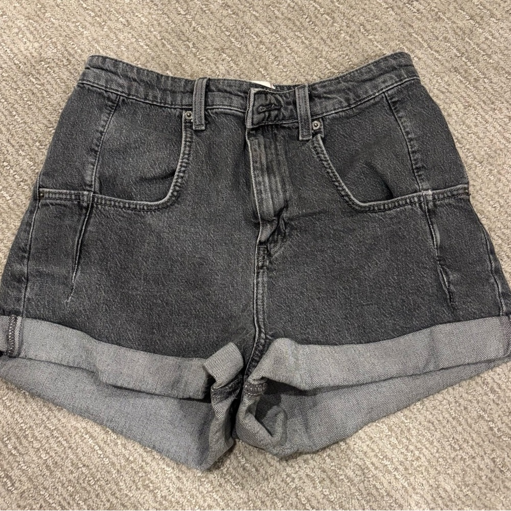 BDG Dark Gray Jean Shorts